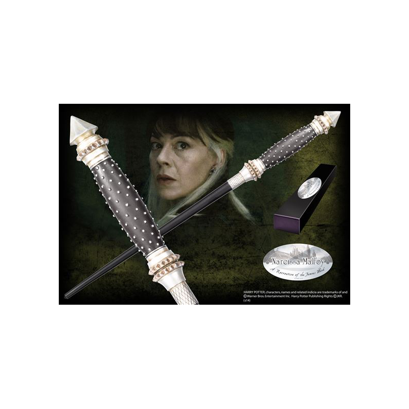 Bacchetta Narcissa Malfoy Deluxe Harry Potter