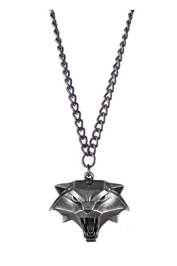 Collana in metallo del gatto The Witcher