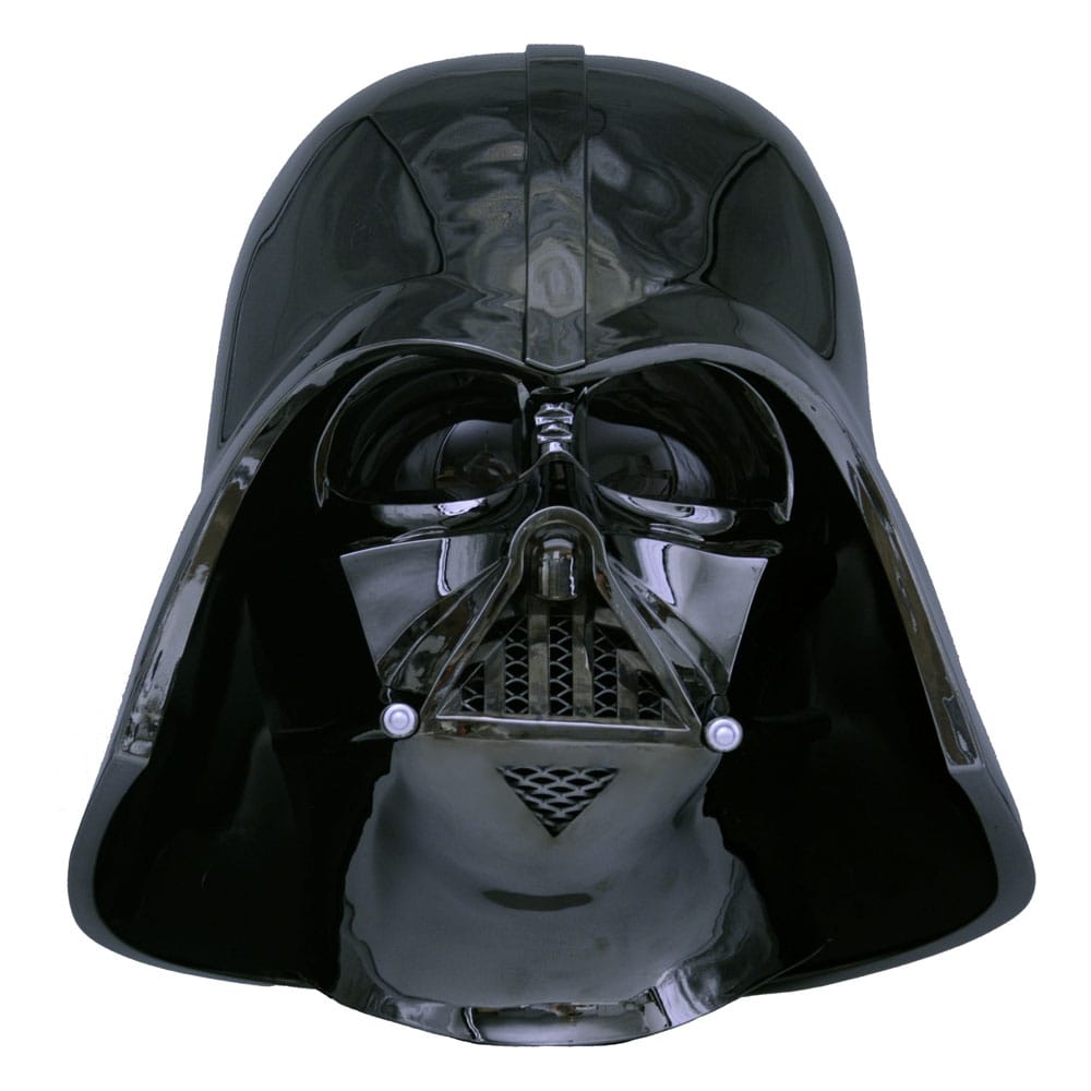 Star Wars Episode IV Replica 1:1 Black Chrome Darth Vader Casco Nero Cromato