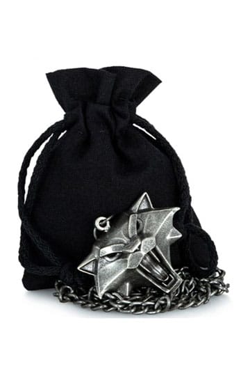 Collana in metallo del gatto The Witcher