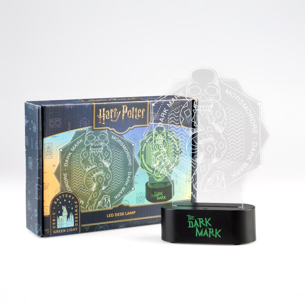 Lampada da tavolo Il marchio Nero Harry Potter