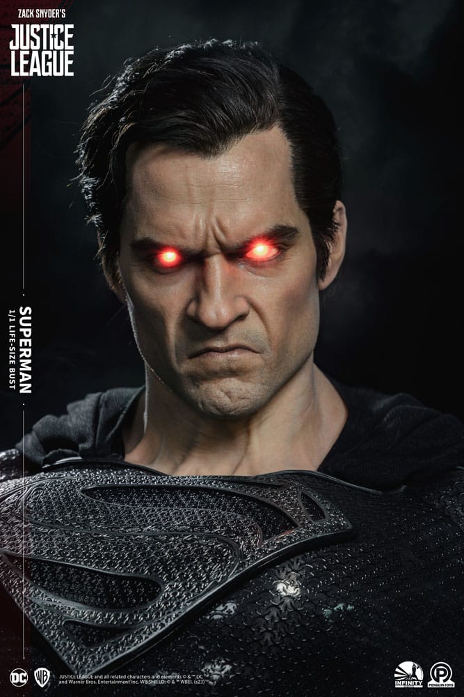 Busto 1:1 a grandezza naturale di Superman (Henry Cavill) 89 cm