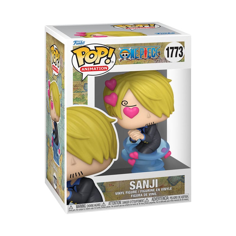 Pop One piece Sanji Vinsmoke occhi a cuoricino