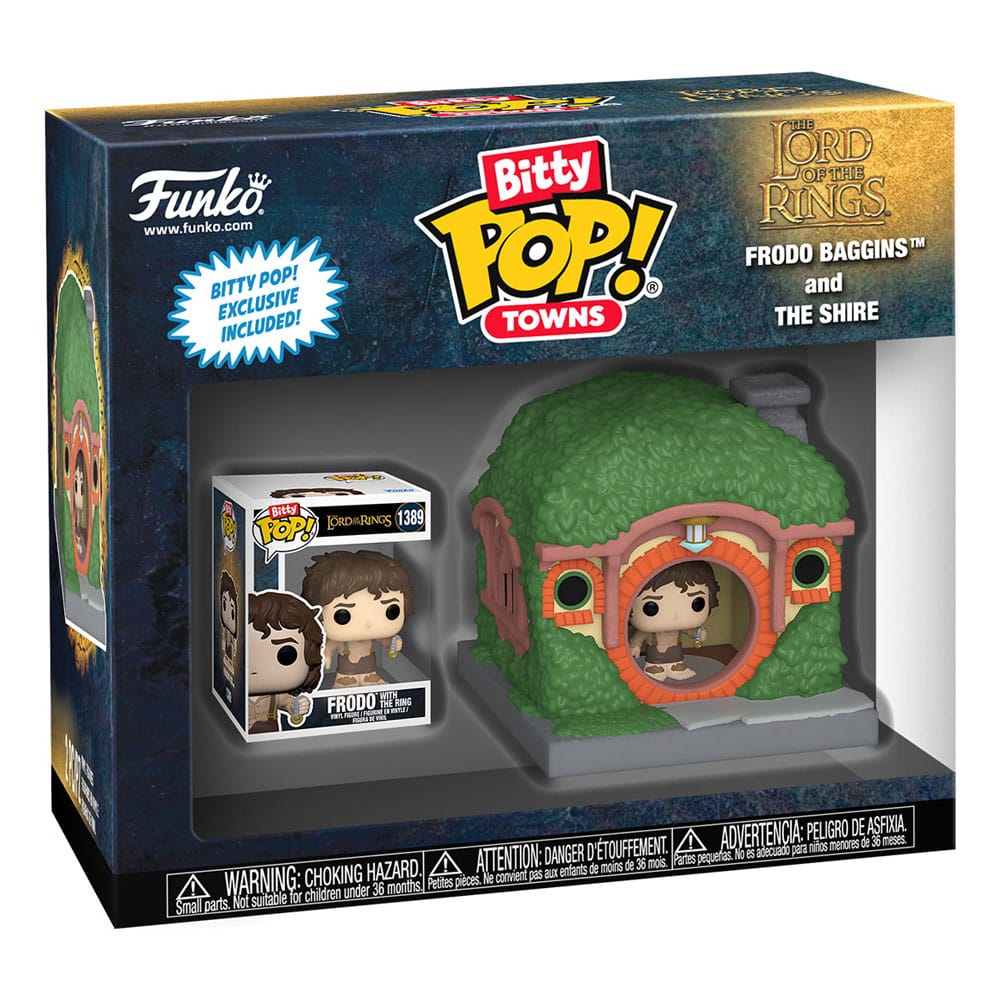 Pop Bitty Frodo Casa Baggins Funko LOTR Il Signore degli anelli