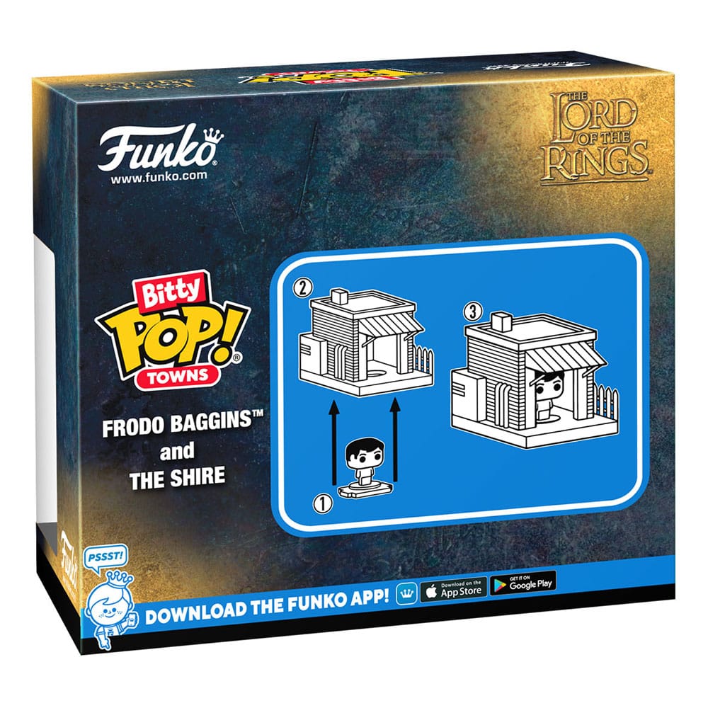 Pop Bitty Frodo Casa Baggins Funko LOTR Il Signore degli anelli