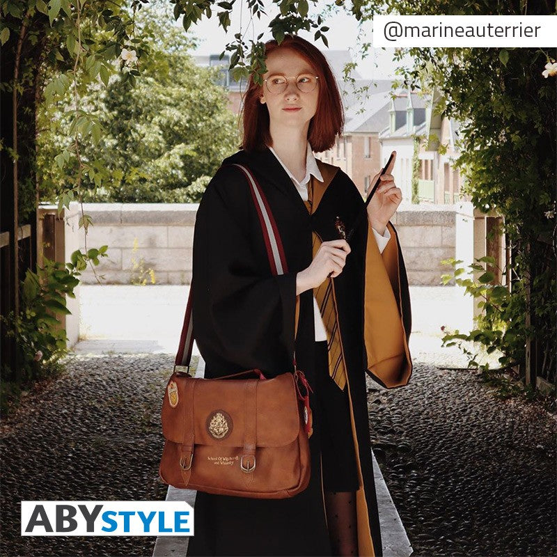Borsa a Tracolla Vintage Hogwarts Harry Potter