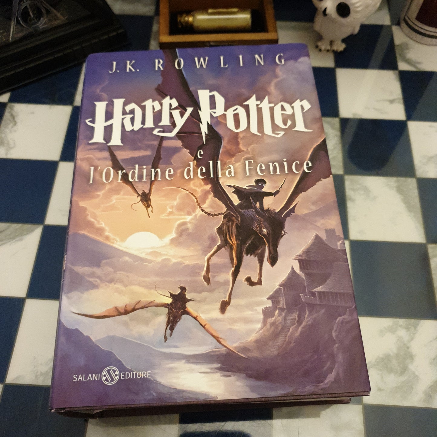 Libro Harry Potter e l'ordine della Fenice Edizione Castello