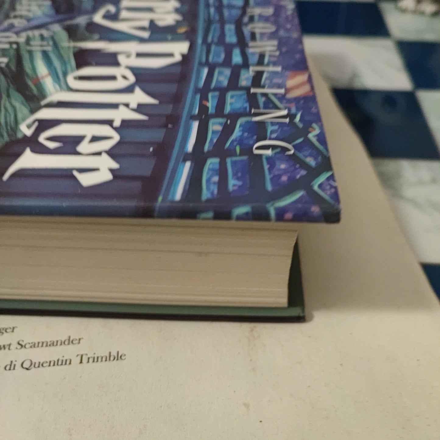 Libro Harry Potter e il Calice di Fuoco Edizione Castello