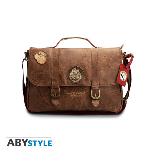 Borsa a Tracolla Vintage Hogwarts Harry Potter