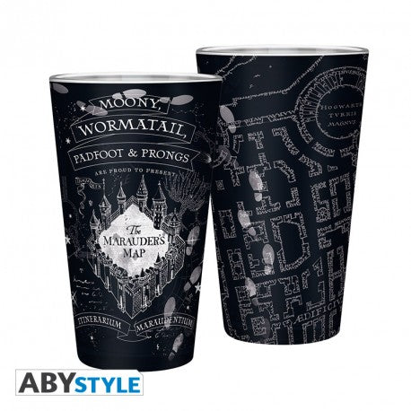 Bicchiere Harry Potter Mappa del Malandrino 400ml