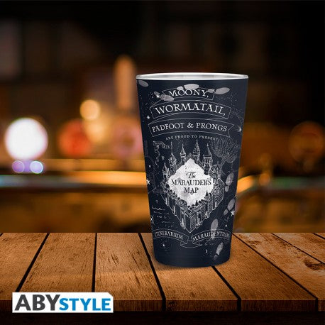Bicchiere Harry Potter Mappa del Malandrino 400ml