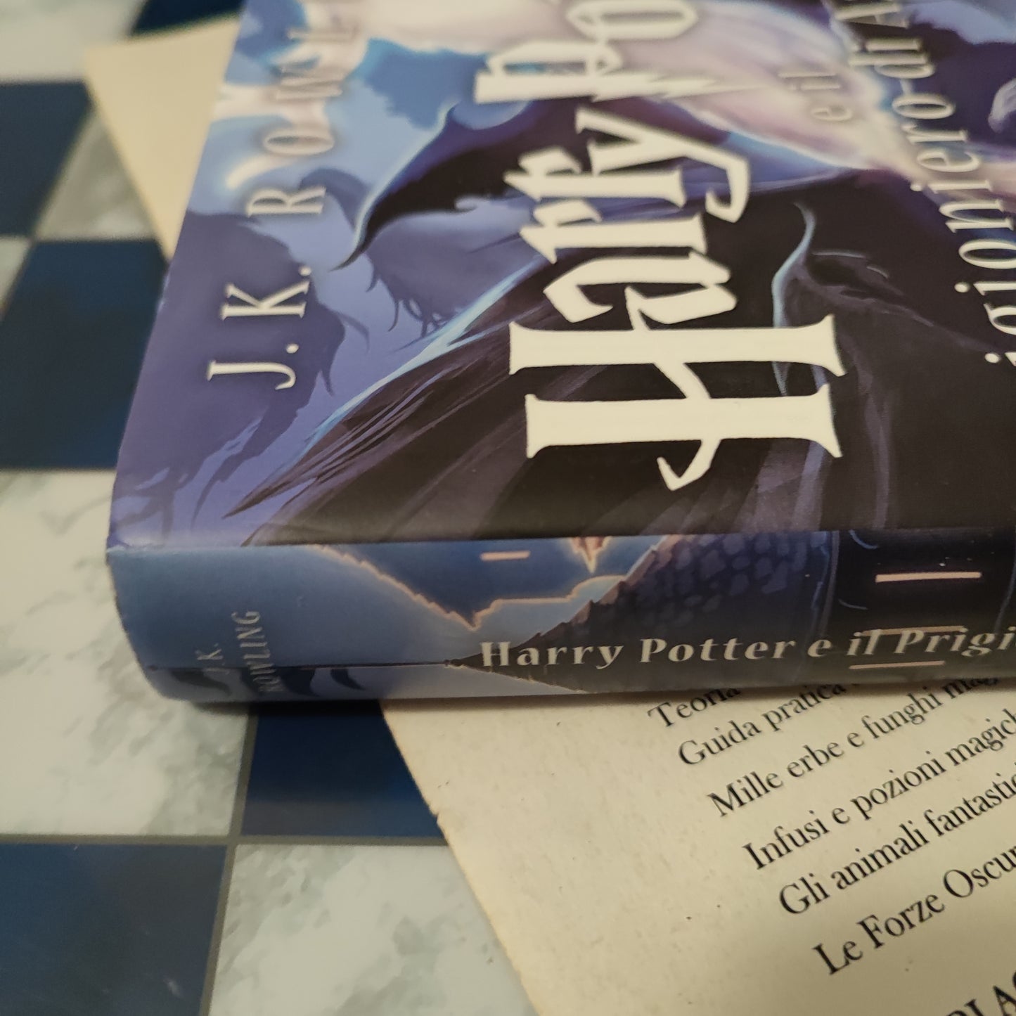 Libro Harry Potter e il Prigioniero di Azkaban Edizione Castello