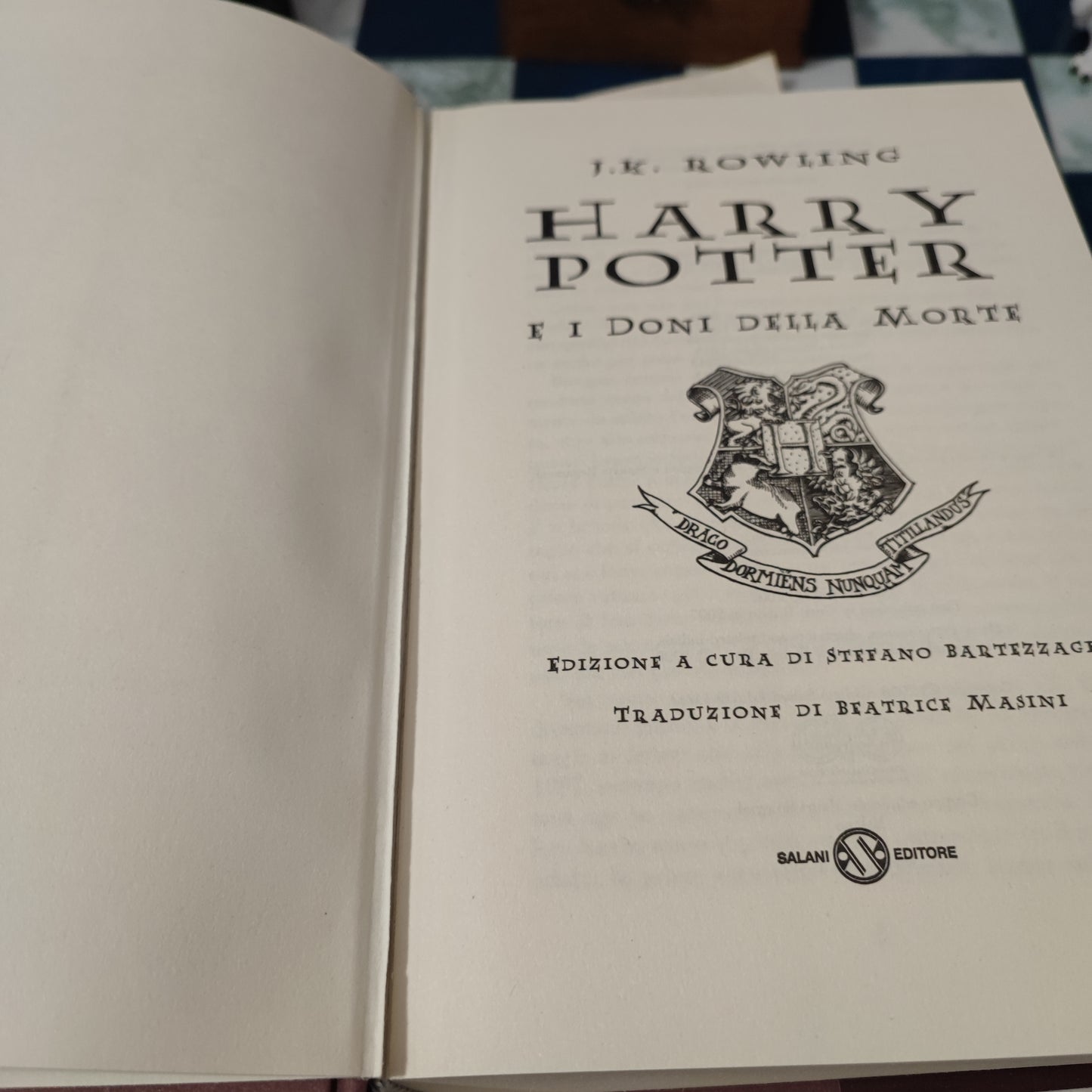 Libro Harry Potter e I Doni Della Morte Edizione Castello