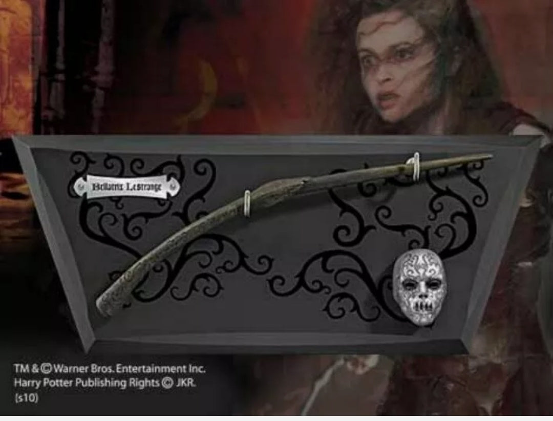 Bacchetta Bellatrix con Espositore Harry Potter