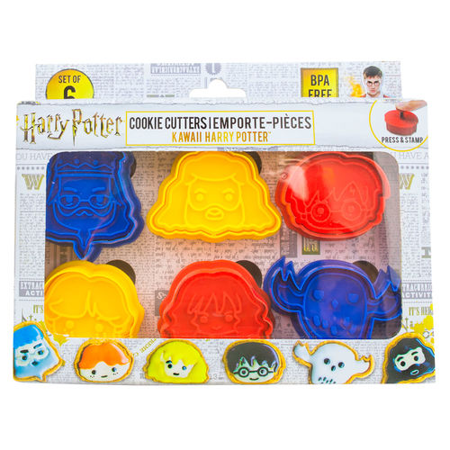 Set 6 formine Biscotti Harry Potter
