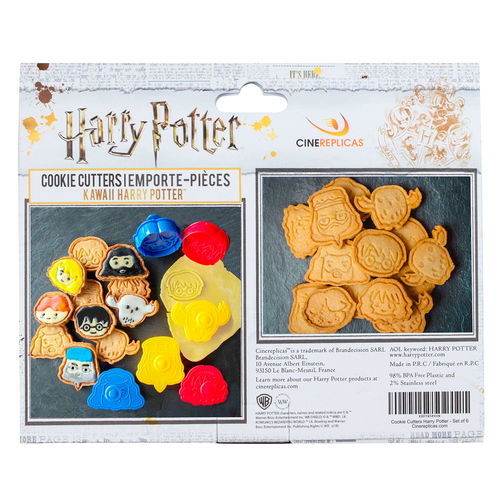 Set 6 formine Biscotti Harry Potter