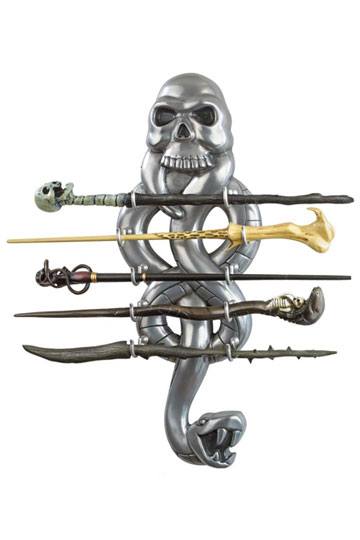 Collezione di bacchette Mangiamorte con espositore Harry Potter