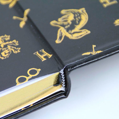 Agenda A5 Notebook Black Hogwarts
