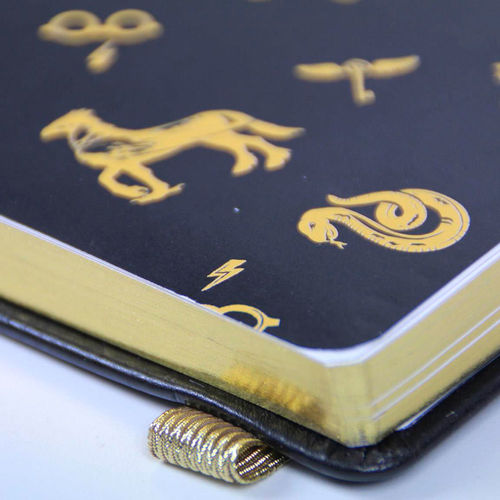 Agenda A5 Notebook Black Hogwarts