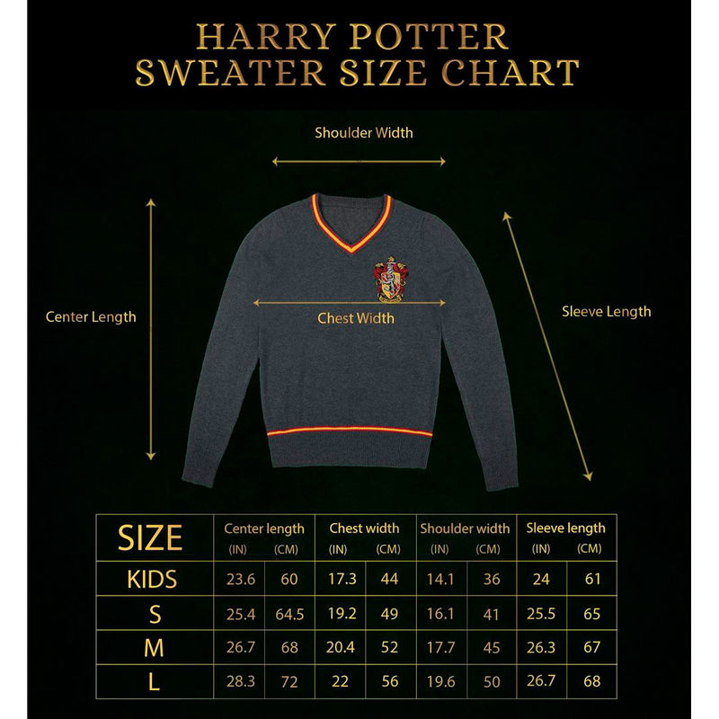 Maglione Invernale Grifondoro Harry Potter