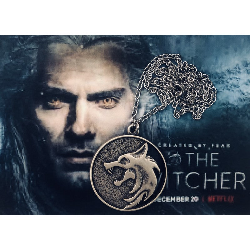 Collana in metallo The Witcher