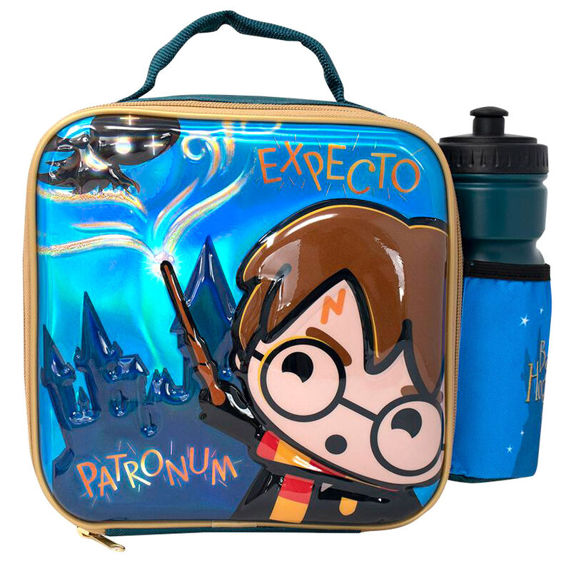 Borsa Portamerenda con Borraccia Harry Potter