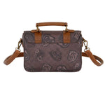 Borsa Hogwarts Harry Potter in Ecopelle marrone