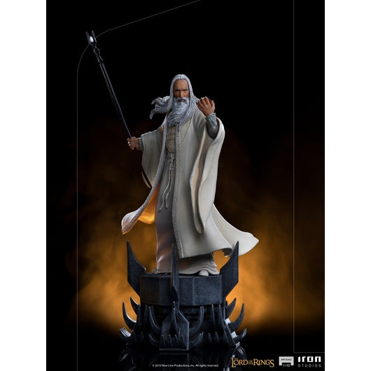 Statua Saruman Il Signore degli anelli Lotr Edizione Limitata