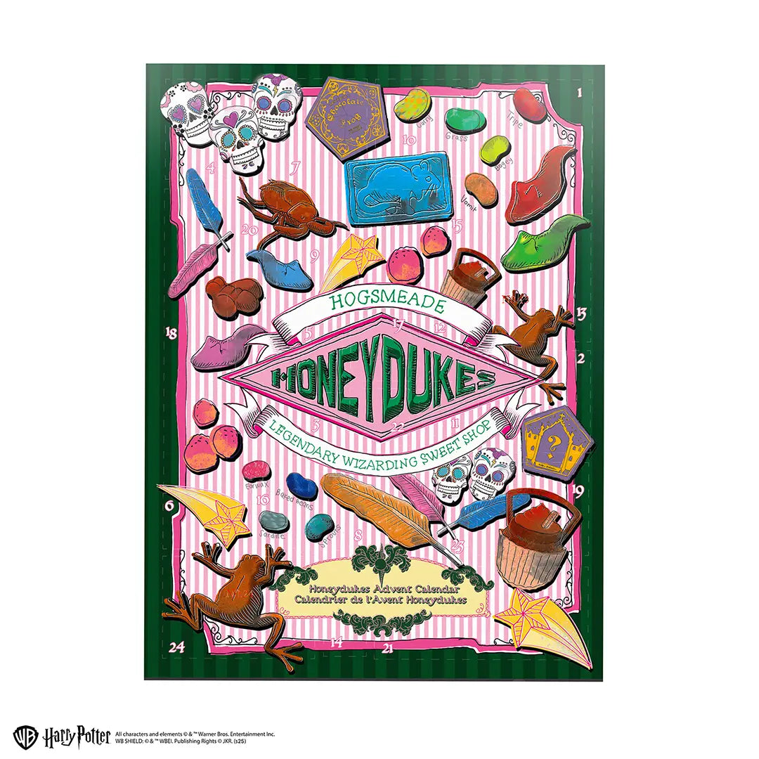 Calendario dell’avvento Harry Potter 2025 Honeydukes