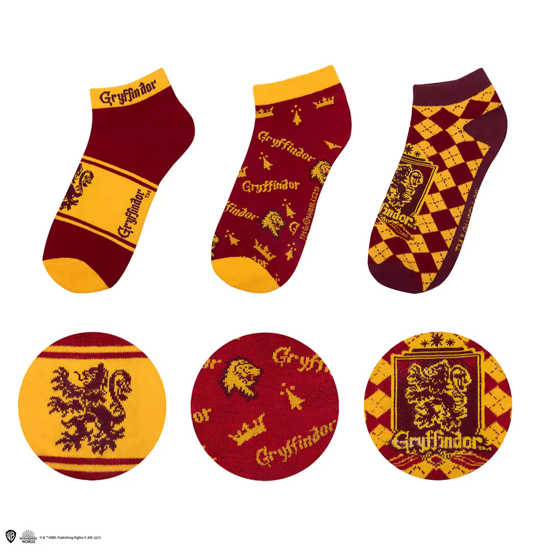 Set Calze estive Harry Potter Grifondoro