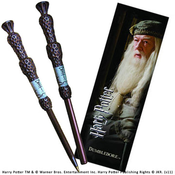 Penna Bacchetta con segnalibro Albus Silente Harry Potter