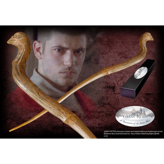 Bacchetta Professor Victor Krum Deluxe Harry Potter