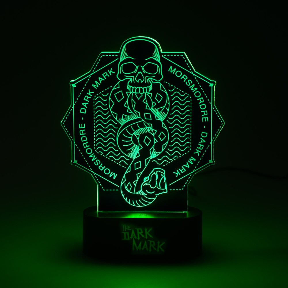 Lampada da tavolo Il marchio Nero Harry Potter