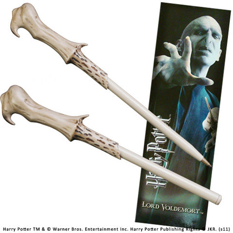 Penna Bacchetta con segnalibro Lord Voldemort Harry Potter
