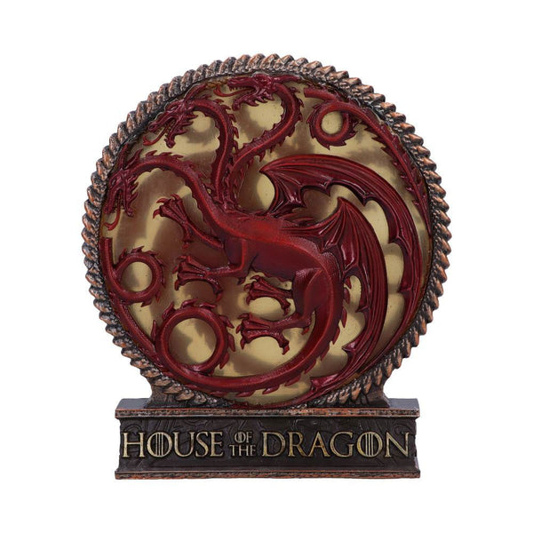 Logo della Casa del Drago con luce LED 20 cm House of the dragon