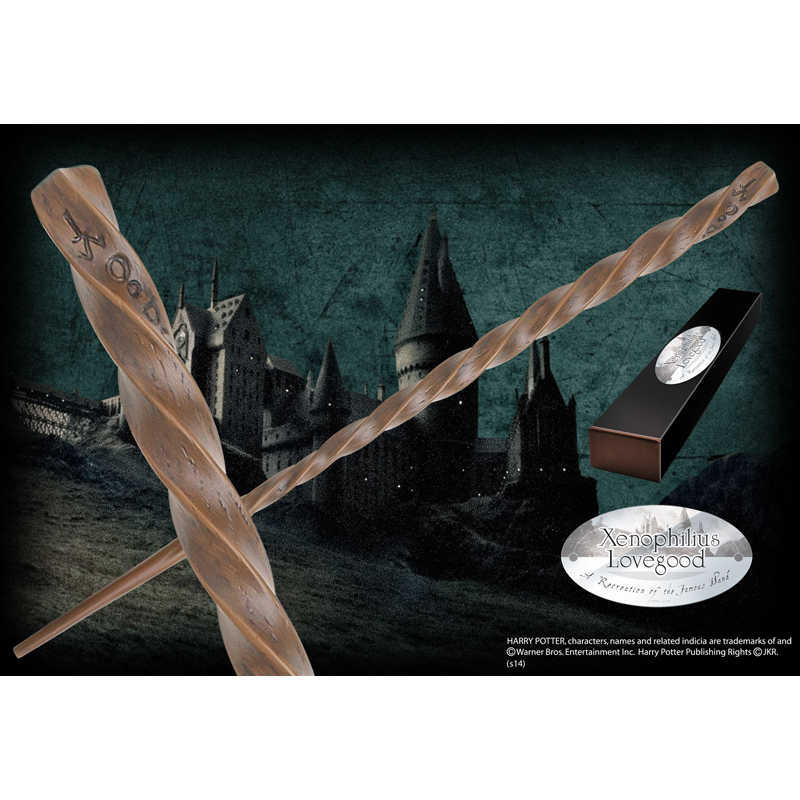 Bacchetta Xenophilius Lovegood Deluxe Harry Potter