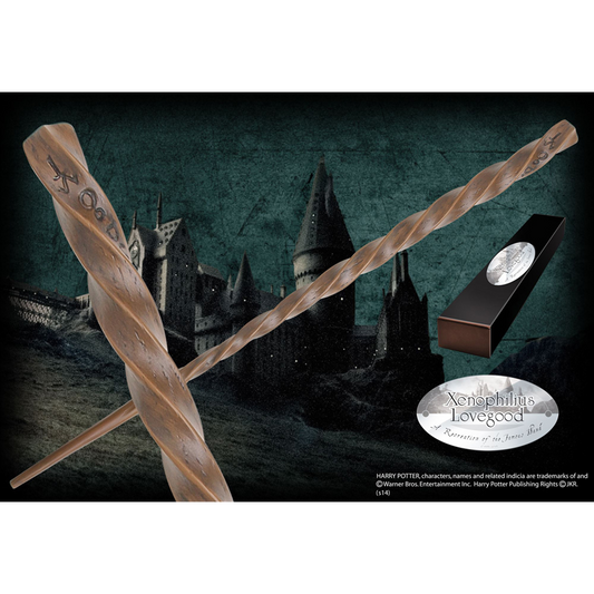 Bacchetta Xenophilius Lovegood Deluxe Harry Potter
