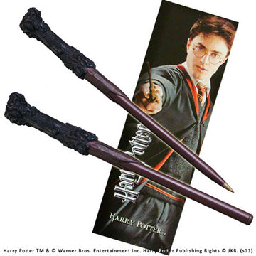 Penna Bacchetta con segnalibro Harry Potter