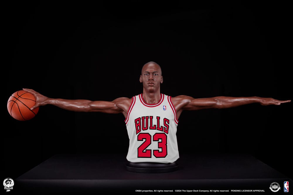 Busto 1:1 a grandezza naturale delle leggende NBA Michael Jordan Wings 81 cm