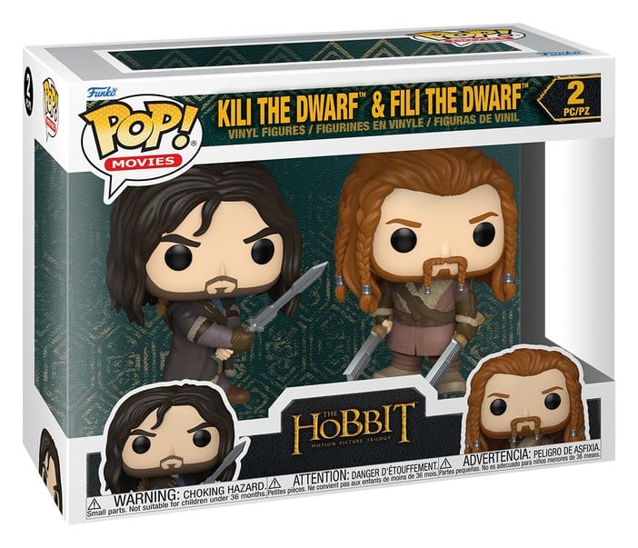 Funko Pop Lotr Il signore degli anelli Hobbit Kili e FIli