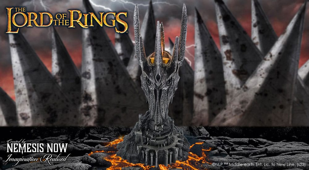 Portacandela Il Signore degli Anelli Sauron 33 cm