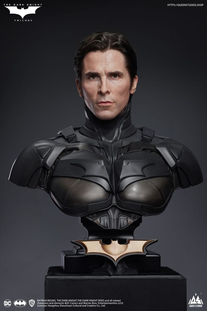 Busto 1:1 Batman della trilogia del cavaliere oscuro di Batman Regular Edition(Christian Bale) 61