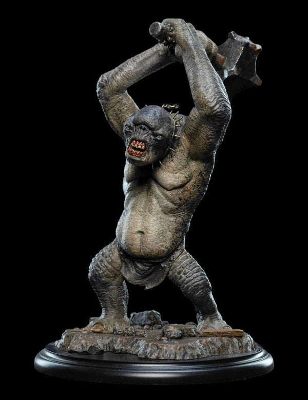 Statua Troll delle caverne 16 cm LOTR Il Signore degli Anelli