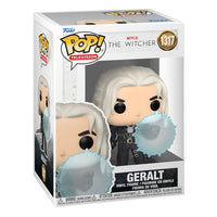 Funko Pop Geralt con scudo d'aria The Witcher