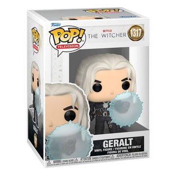 Funko Pop Geralt con scudo d'aria The Witcher