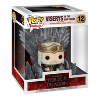 Funko Pop Viserys Targaryen su trono House of the dragon