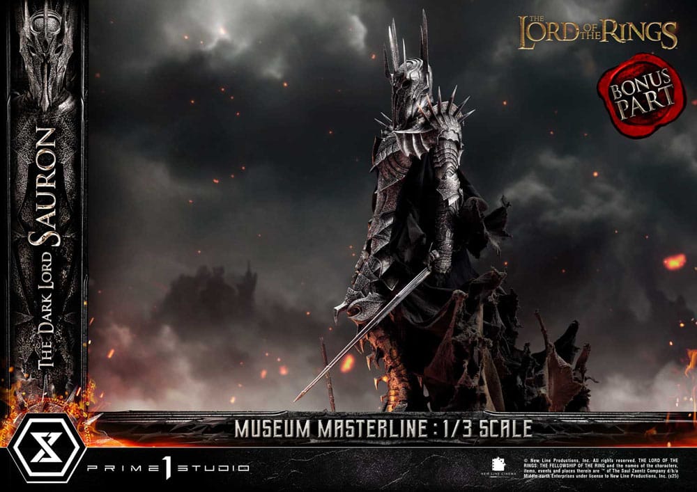 Replica 1:3 Lotr Il signore degli anelli Sauron Museum Edition Sauron Bonus Versione 117 cm