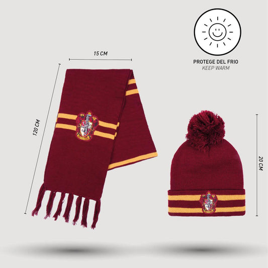Set invernale Grifondoro Harry Potter
