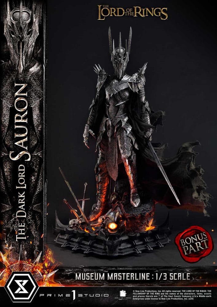 Replica 1:3 Lotr Il signore degli anelli Sauron Museum Edition Sauron Bonus Versione 117 cm