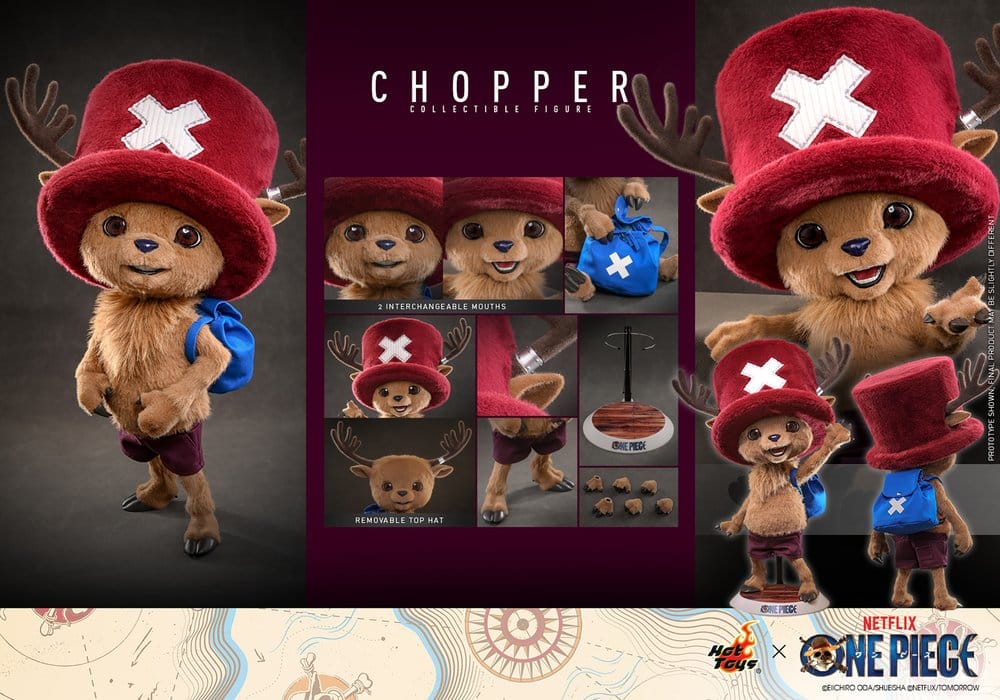 One Piece Figura da collezione Action Figure Chopper 49 cm 1:2